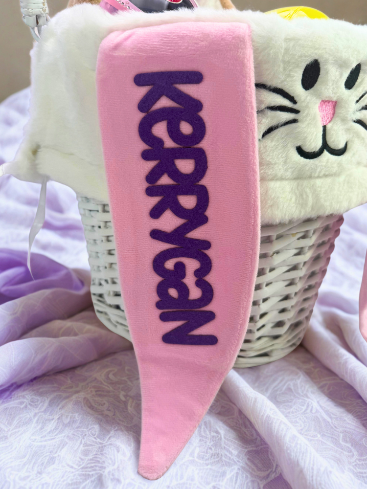 Personalized Bunny Basket