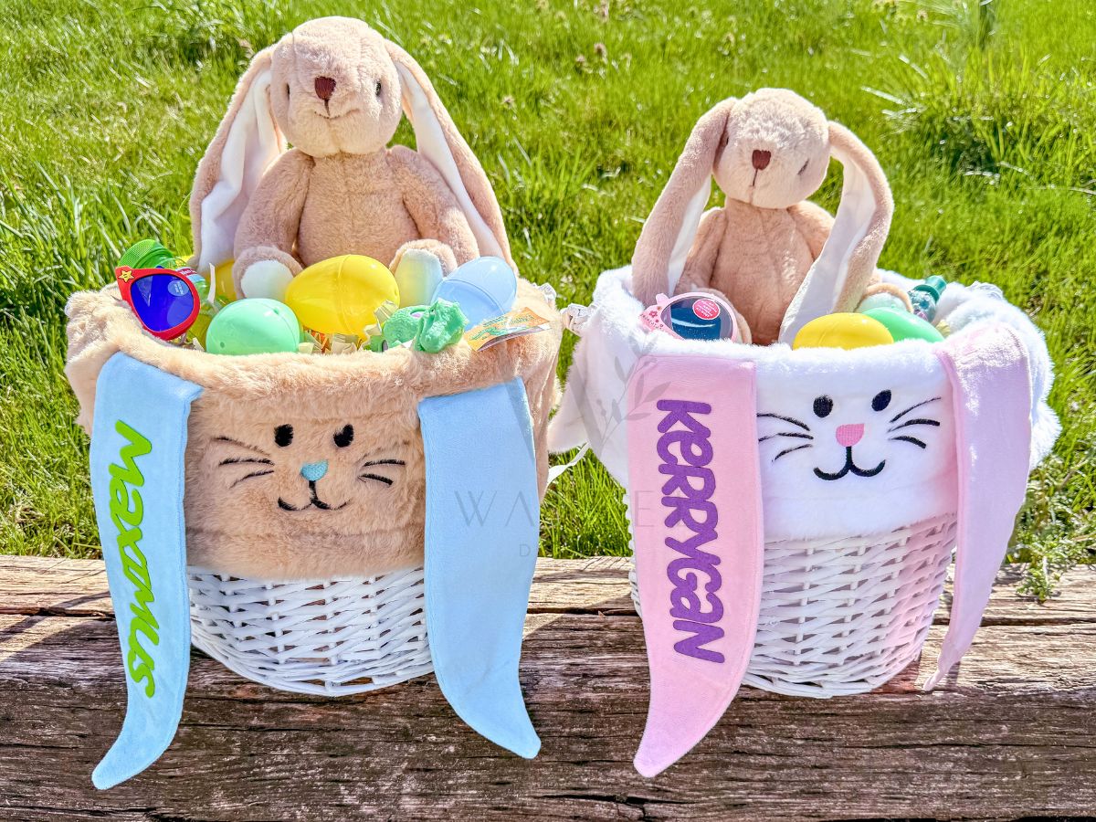 Personalized Bunny Basket
