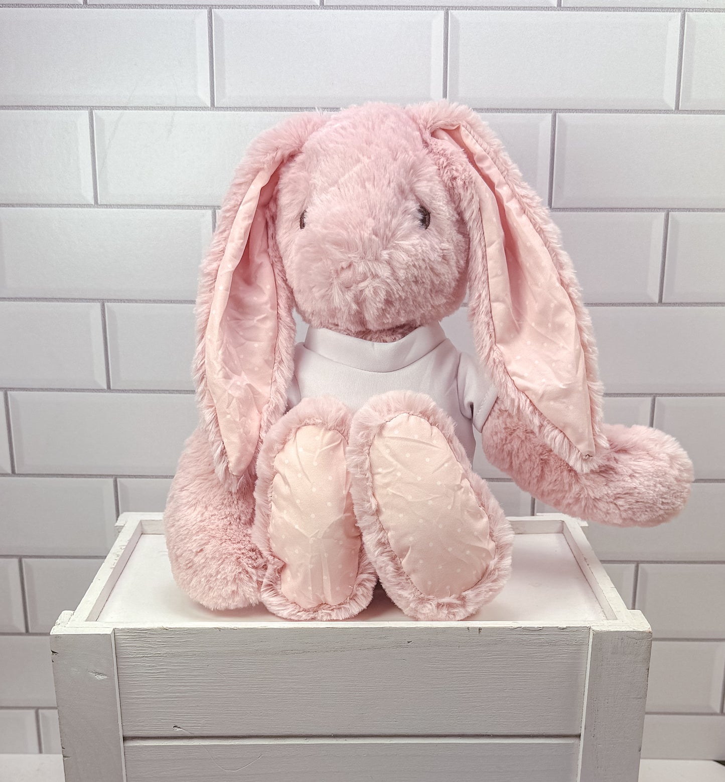Sublimation Blank Bunnies – Plush Easter Gift for Crafting or Keepsakes
