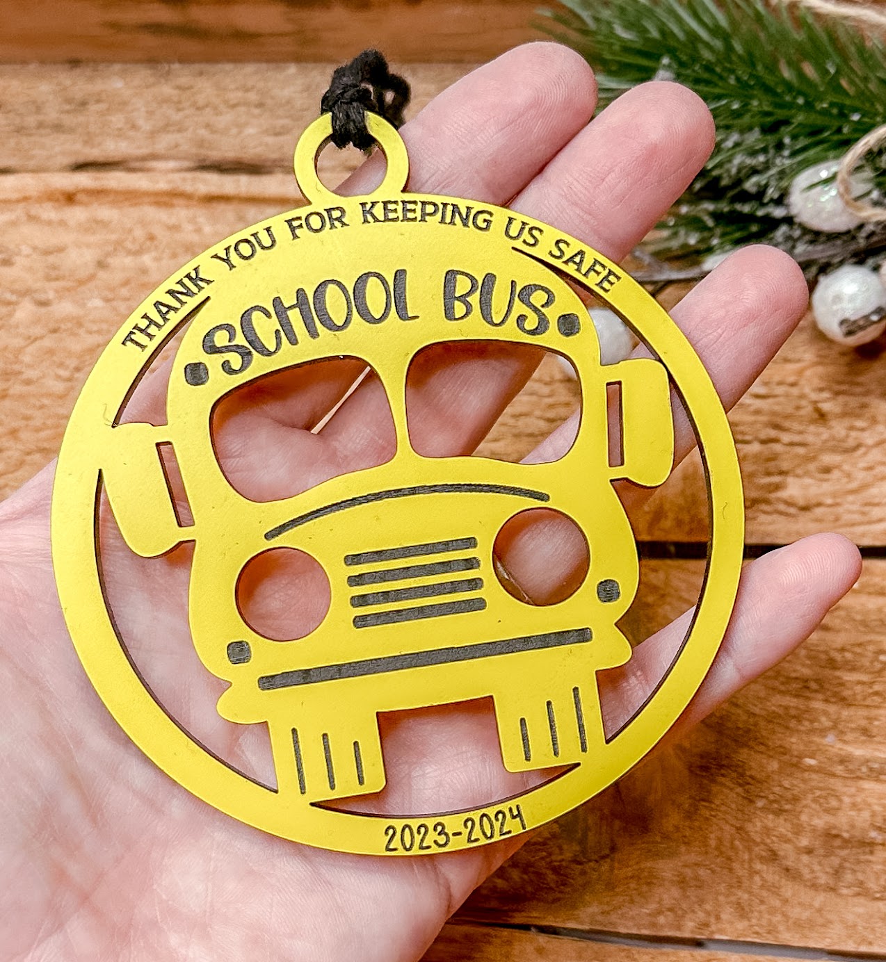 School Bus Driver Ornament