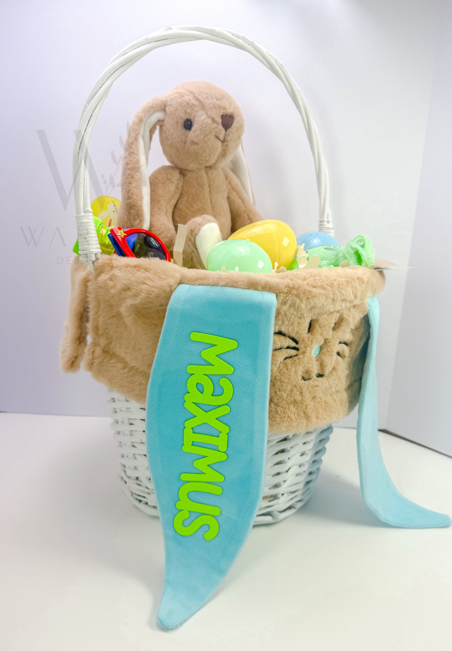 Personalized Bunny Basket