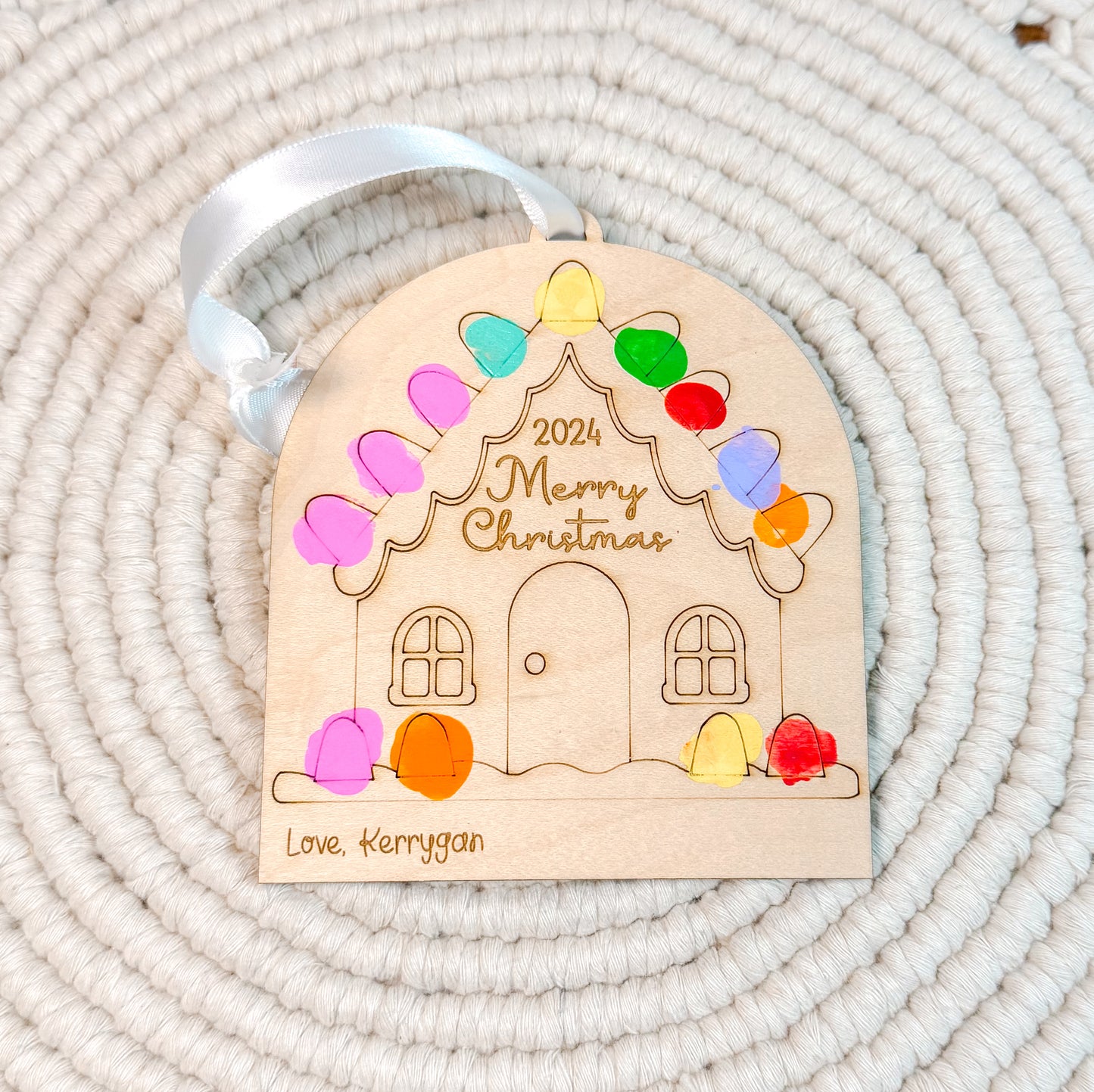 Fingerprint Christmas Ornament Kit