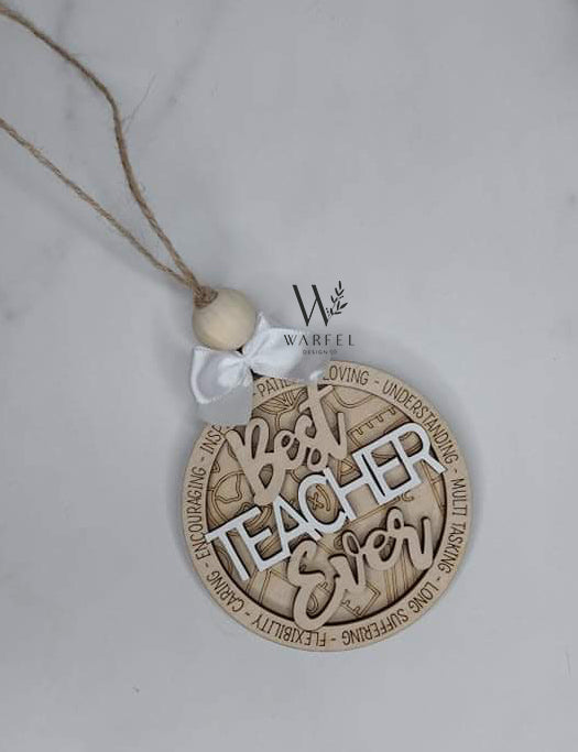 Best Teacher Ever ornament