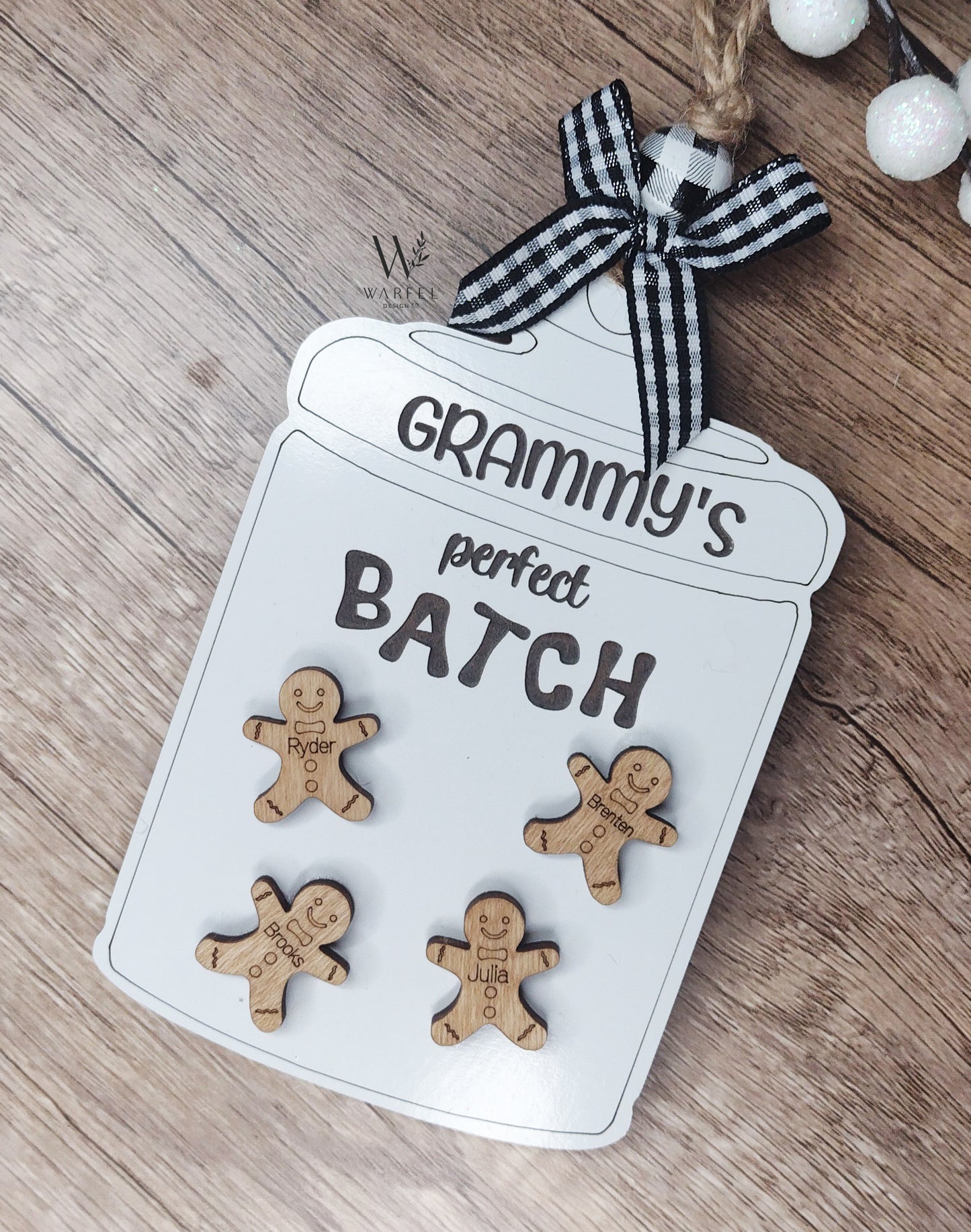 Personalized Cookie Jar Ornament