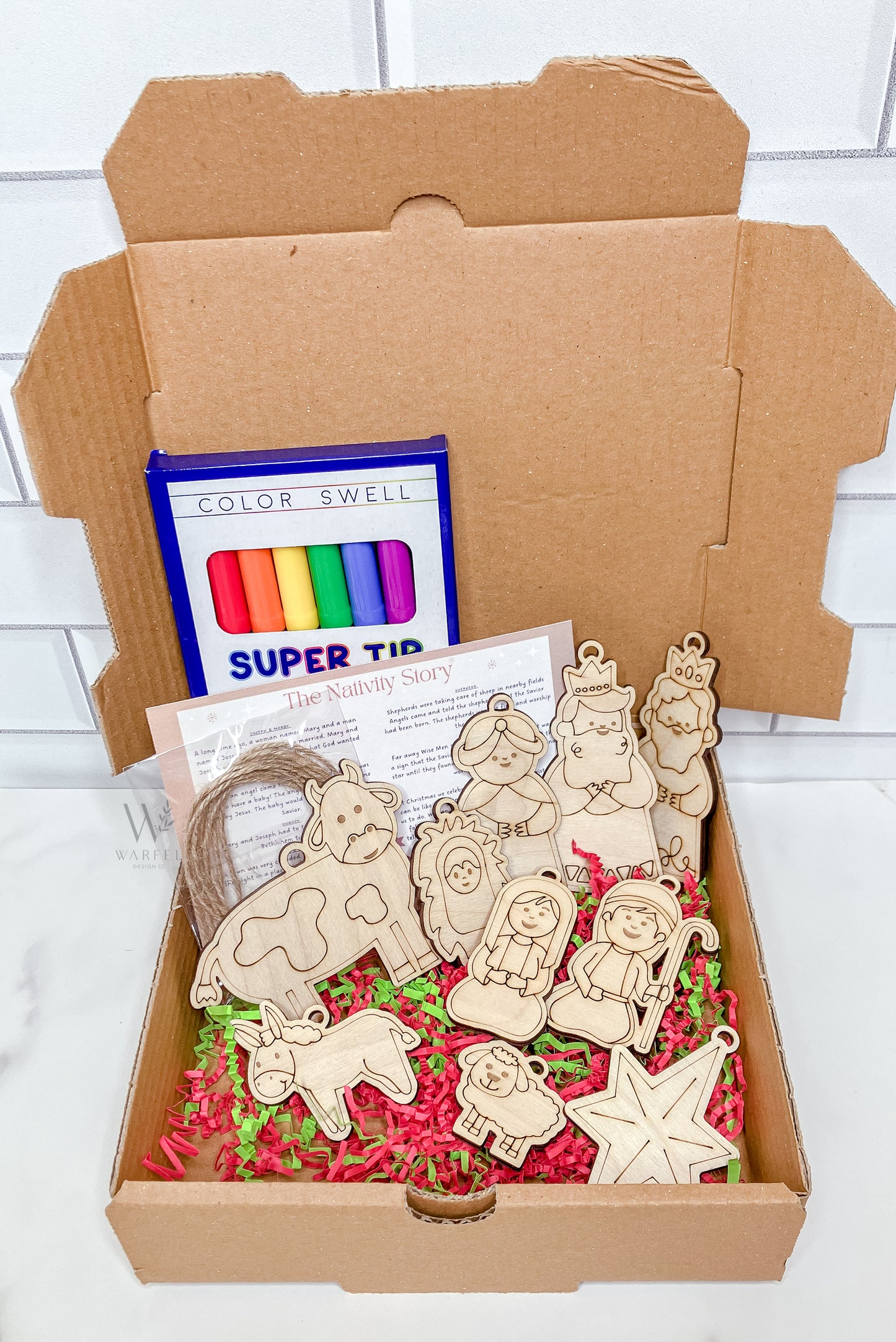 Nativity DIY ornaments