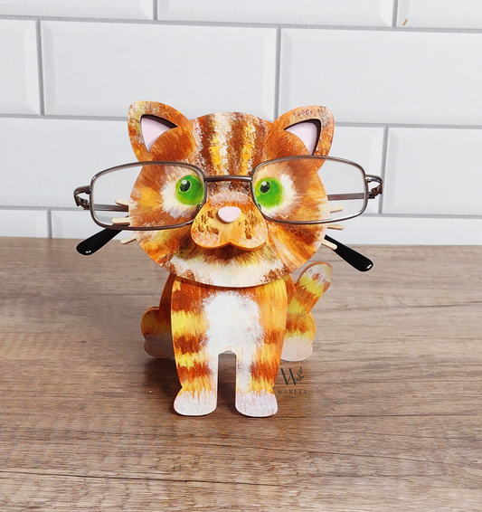 Cat eyewear holder