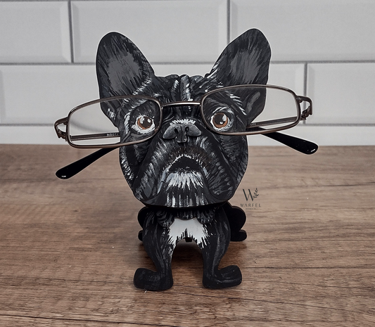 French Bulldog Eyeglasses Holder