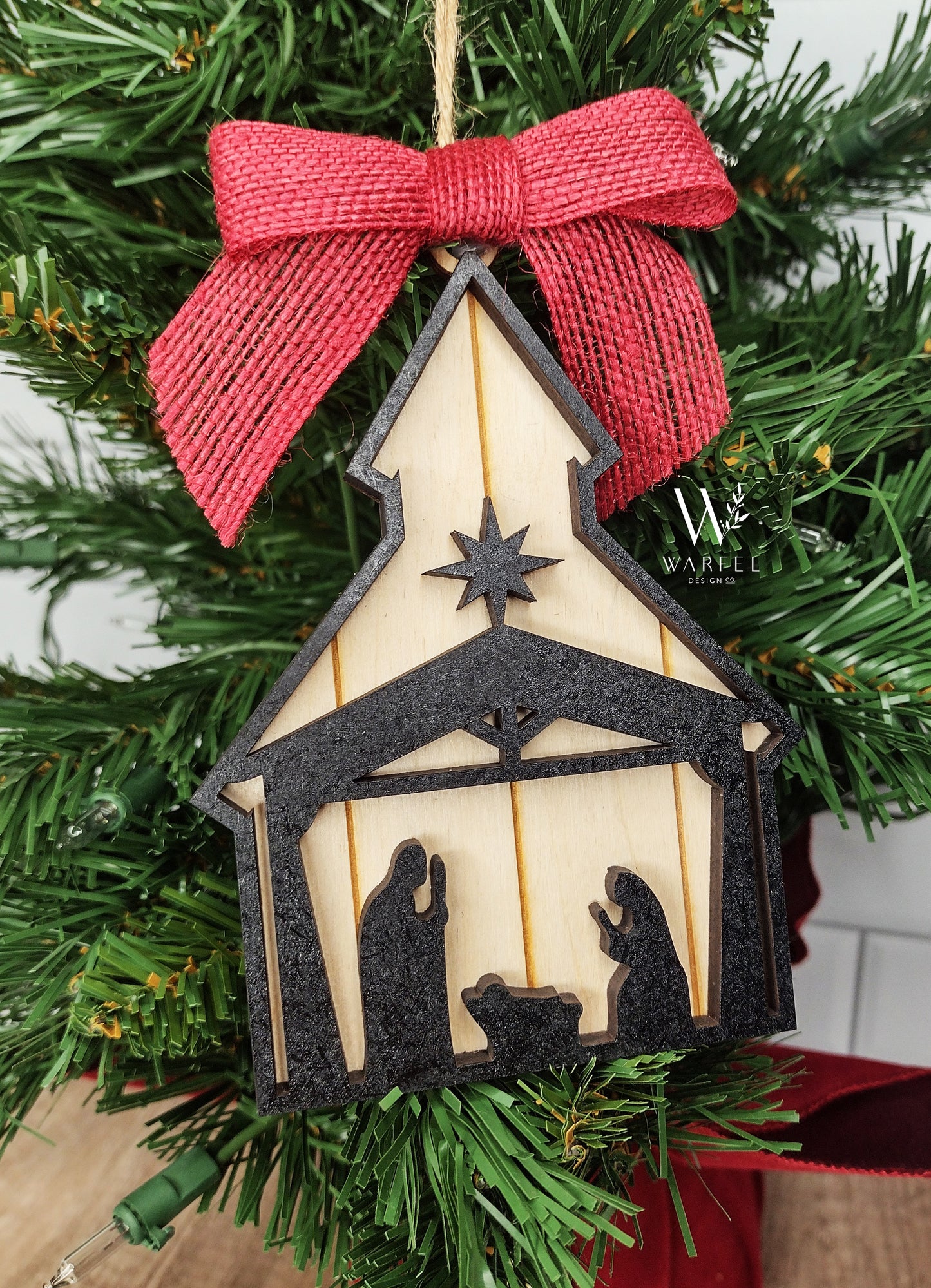 Nativity Church Ornament