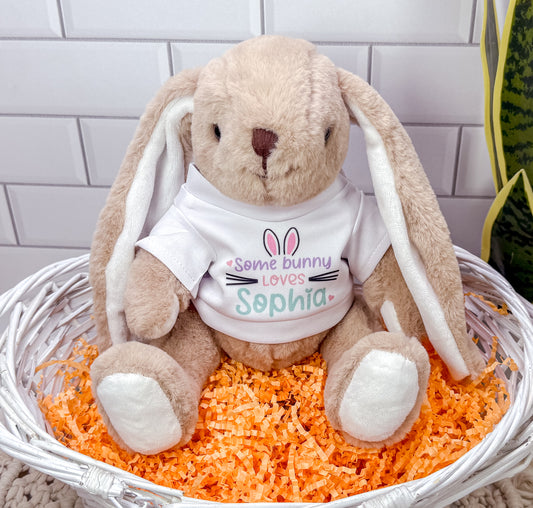 Personalized Brown Bunny