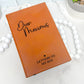 Engraved Leather Journal