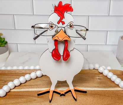 Chicken Eye Glass Holder