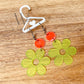 White Acrylic Earring Hangers – Mini Earring Display for Studs & Dangles
