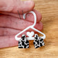 White Acrylic Earring Hangers – Mini Earring Display for Studs & Dangles