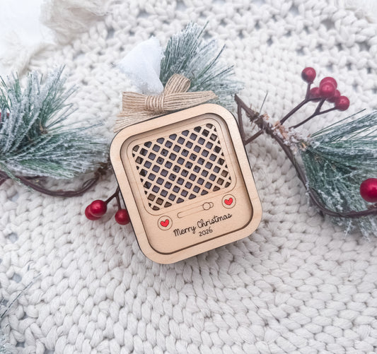 Custom Voice Recorder Ornament