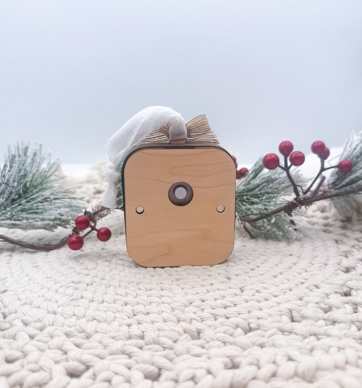 Custom Voice Recorder Ornament