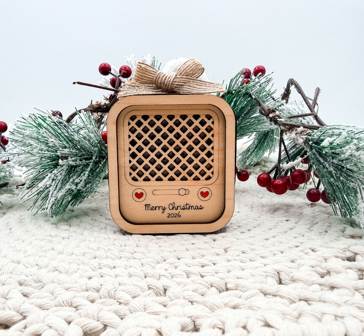 Custom Voice Recorder Ornament