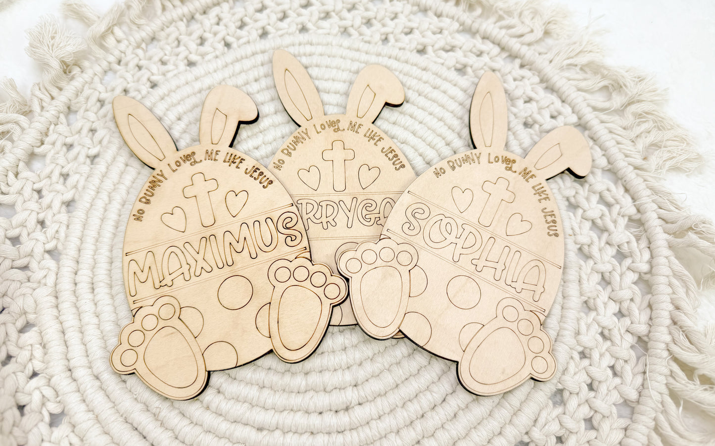 No Bunny Love you like Jesus DIY Egg Kit