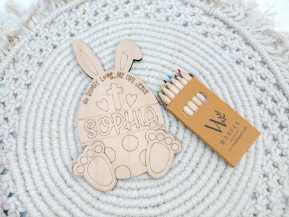 No Bunny Love you like Jesus DIY Egg Kit