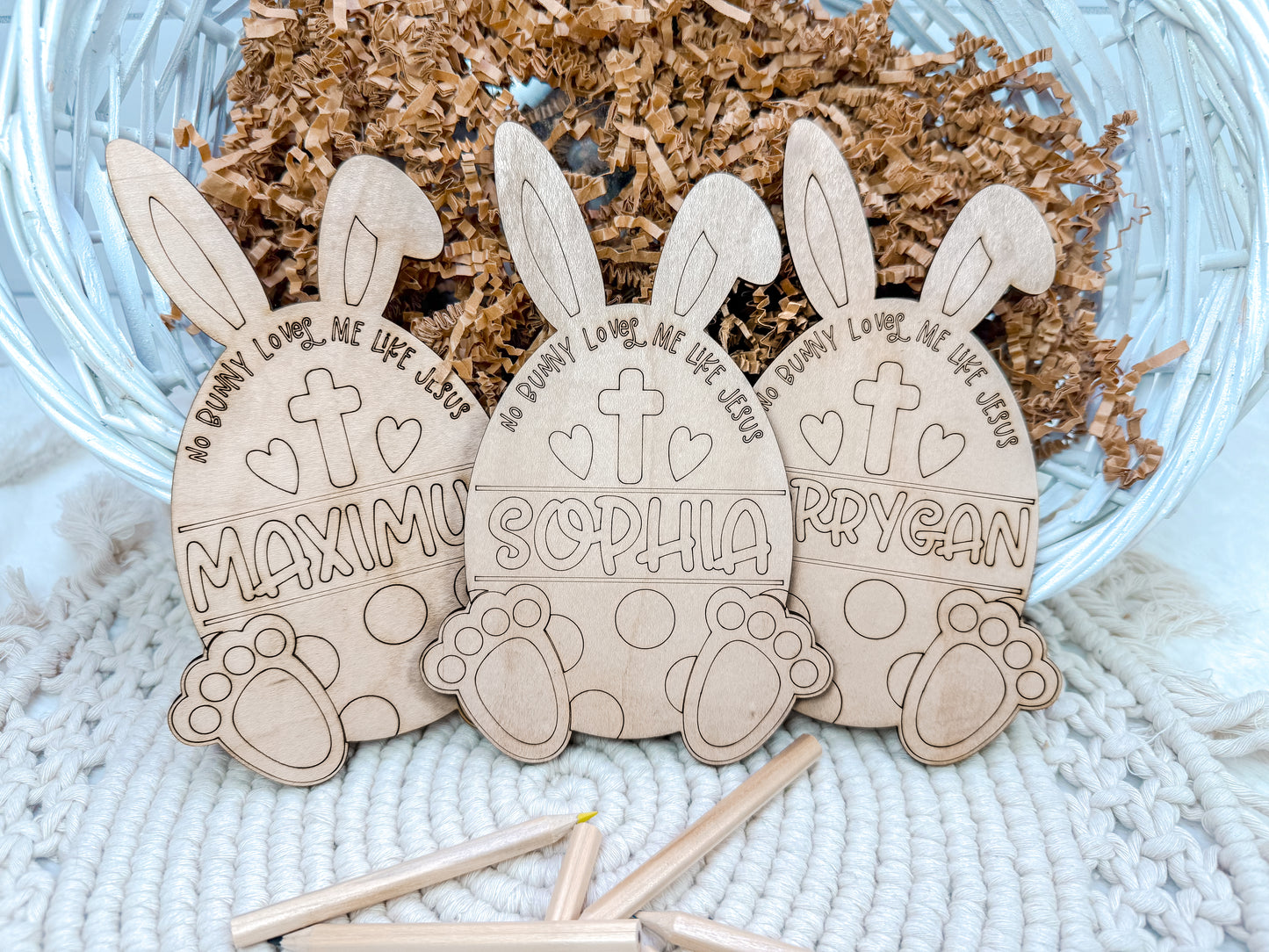 No Bunny Love you like Jesus DIY Egg Kit