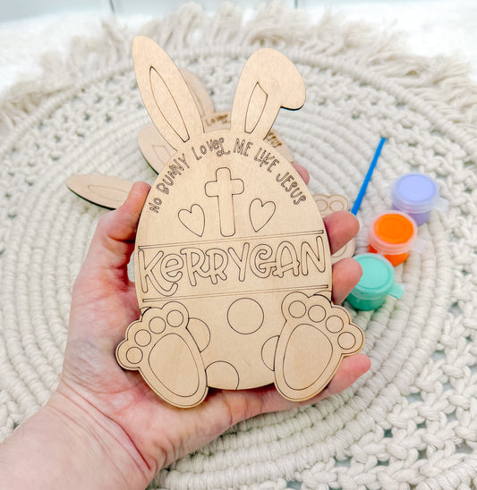 No Bunny Love you like Jesus DIY Egg Kit