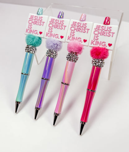 Jesus Christ is Lord Beaded Pen