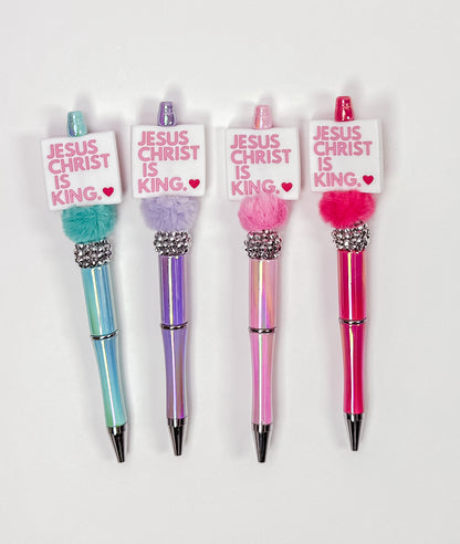 Jesus Christ is Lord Beaded Pen