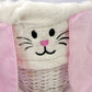 Bunny Easter Basket – Custom Easter Bunny Basket with Name on Ears