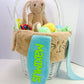 Bunny Easter Basket – Custom Easter Bunny Basket with Name on Ears