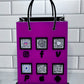 QR Code Sign For Business, Shopping Bag Style