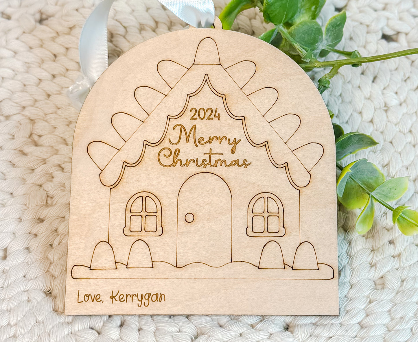 Fingerprint Christmas Ornament Kit