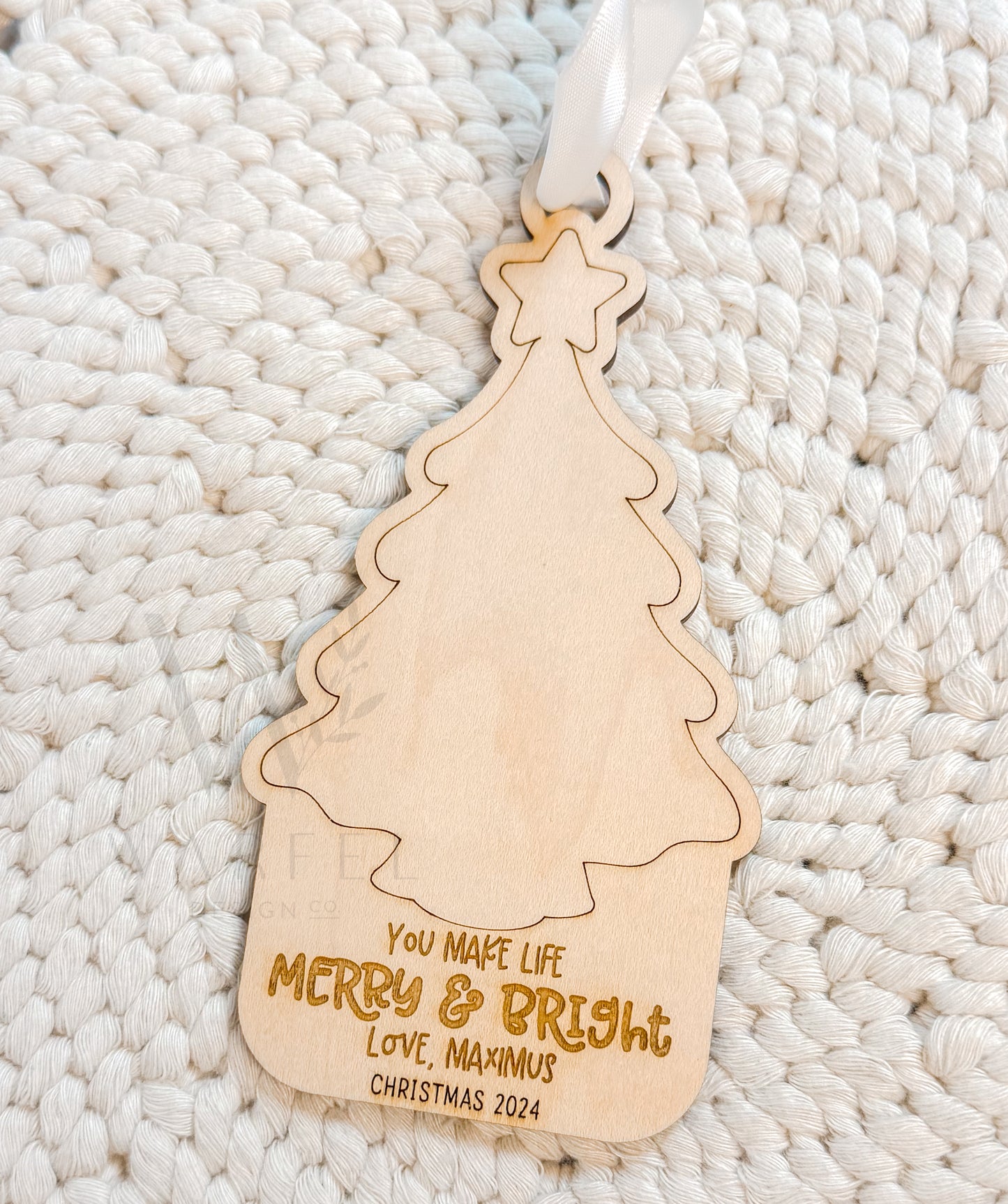 Fingerprint Christmas Ornament Kit