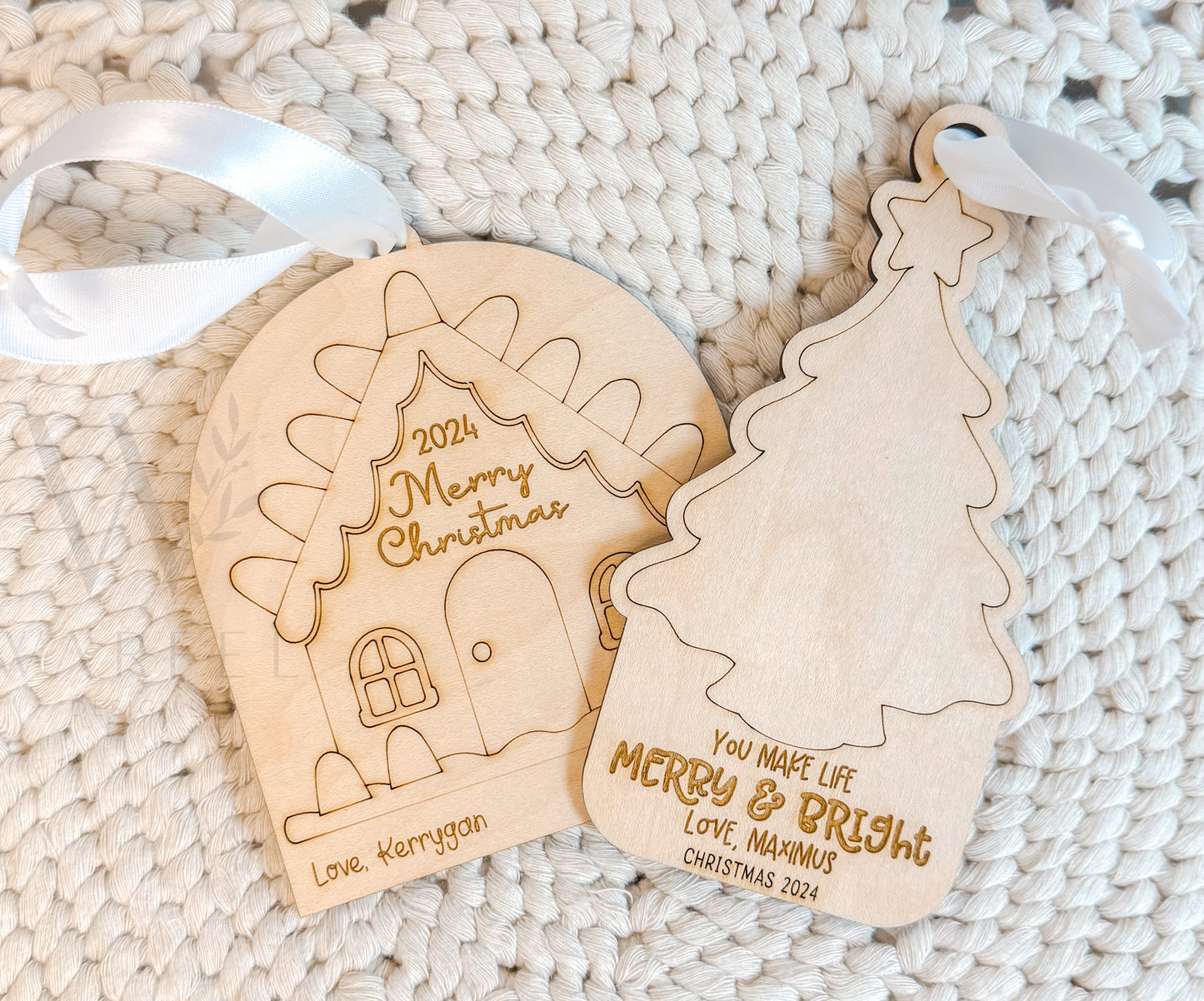 Fingerprint Christmas Ornament Kit