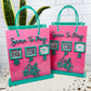 QR Code Sign For Business, Shopping Bag Style