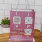 Shopping bag QR Code sign, Scan to pay acrylic sign, Social Media Sign, Custom business sign, Payment sign for craft shows vendor events