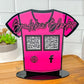 Custom Scan to Pay QR Code Sign, Venmo, Cash App, PayPal Acrylic Sign, Small Business Display, Vendor Table Payment Sign, shopping bag