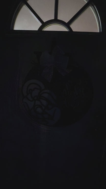 O' Night Divine Door Hanger