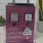 Shopping bag QR Code sign, Scan to pay acrylic sign, Social Media Sign, Custom business sign, Payment sign for craft shows vendor events