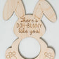 Bunny Doh Holder Cut Out – 1oz Play-Doh Can Slot
