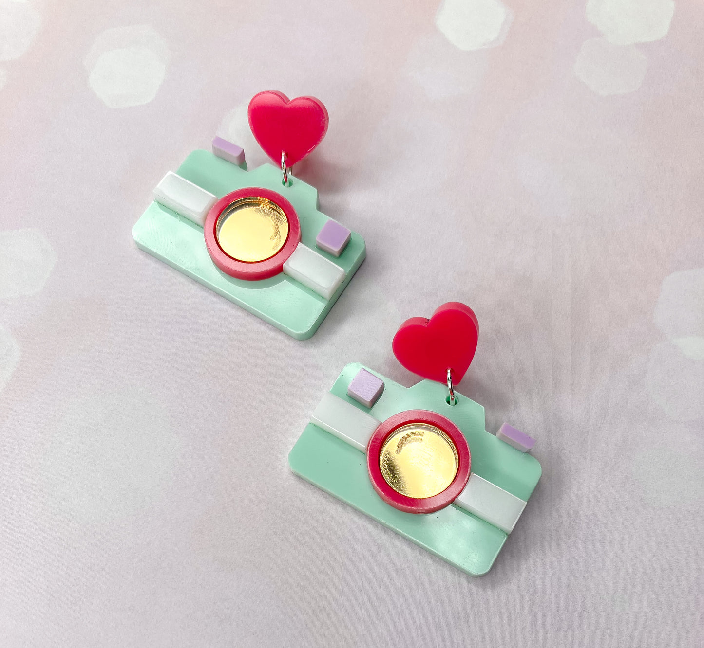 Oh Snap! Camera Earrings