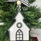 Church with Wreath Ornament