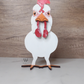 Chicken Eye Glass Holder