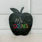 Teacher Apple Magnet – Personalized Wooden Gift for Teachers