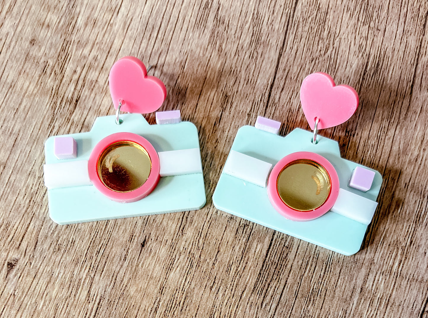 Oh Snap! Camera Earrings