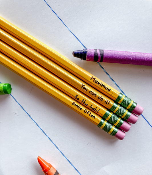 Personalized Pencils
