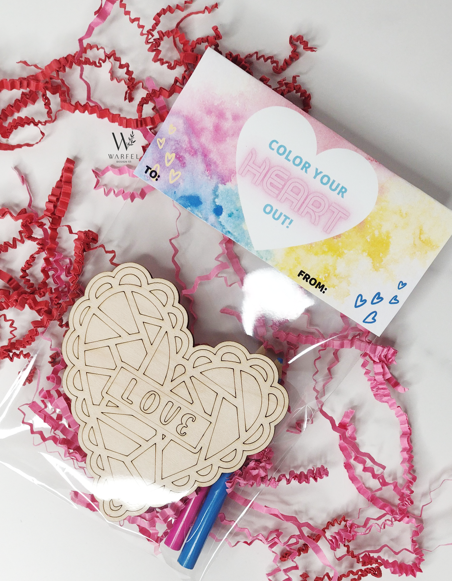 Color Your Heart Out DIY Kit